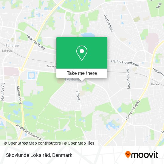 Skovlunde Lokalråd map