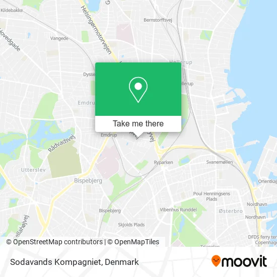 Sodavands Kompagniet map