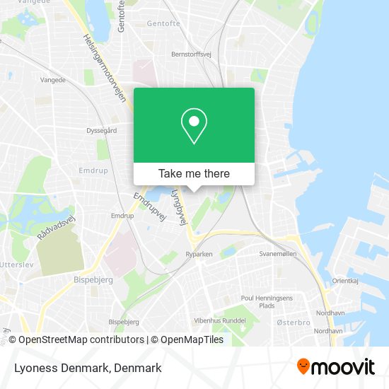 Lyoness Denmark map