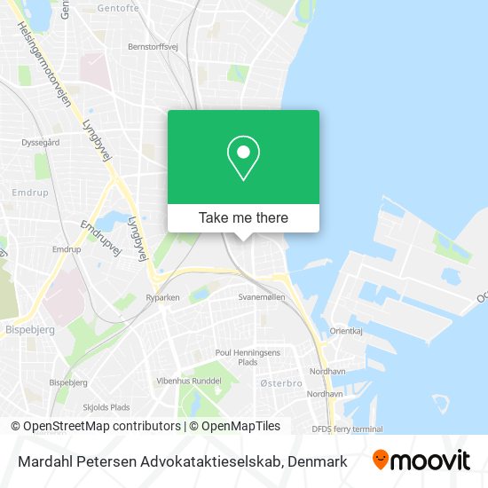 Mardahl Petersen Advokataktieselskab map