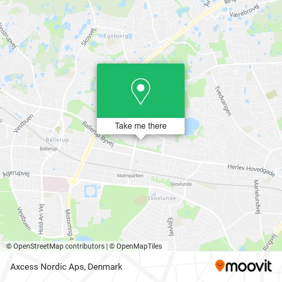 Axcess Nordic Aps map
