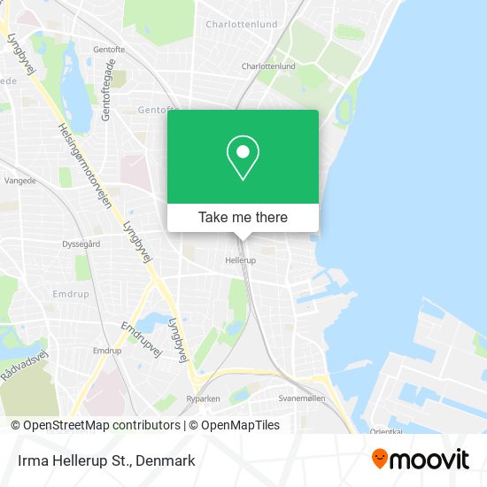 Irma Hellerup St. map