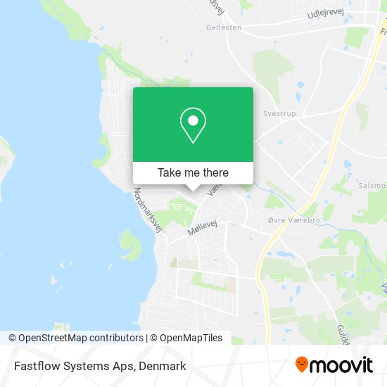 Fastflow Systems Aps map