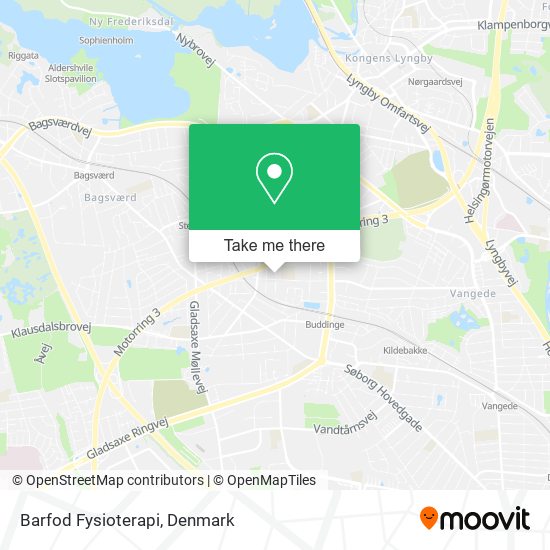 Barfod Fysioterapi map