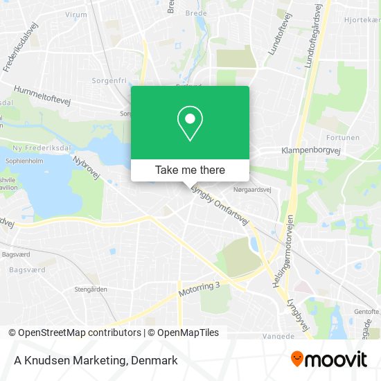 A Knudsen Marketing map
