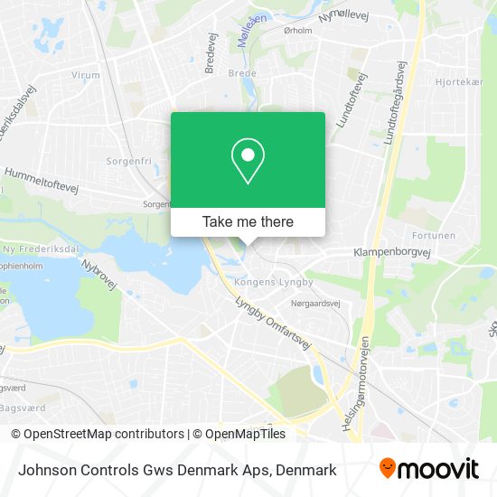 Johnson Controls Gws Denmark Aps map