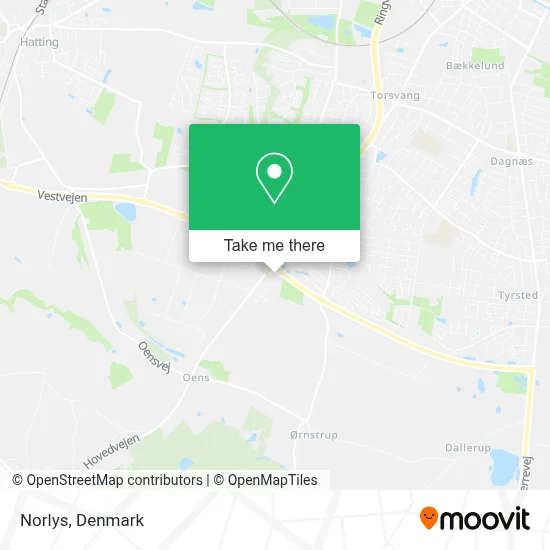 Norlys map