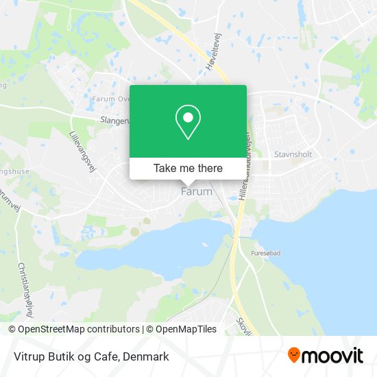 Vitrup Butik og Cafe map