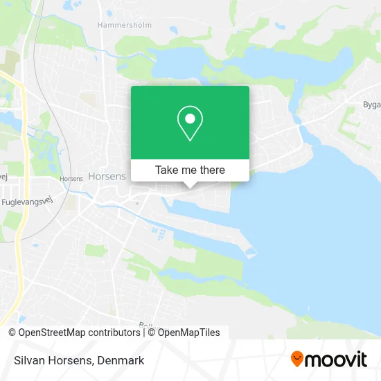 Silvan Horsens map