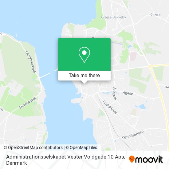 Administrationsselskabet Vester Voldgade 10 Aps map