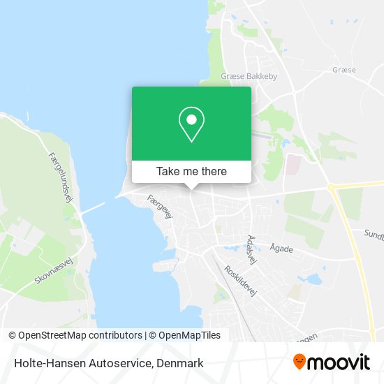 Holte-Hansen Autoservice map