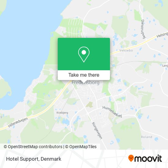 Hotel Support map