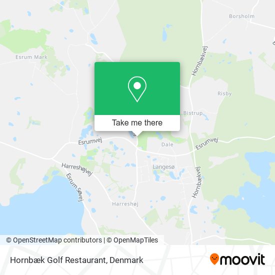 Hornbæk Golf Restaurant map