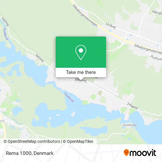 Rema 1000 map