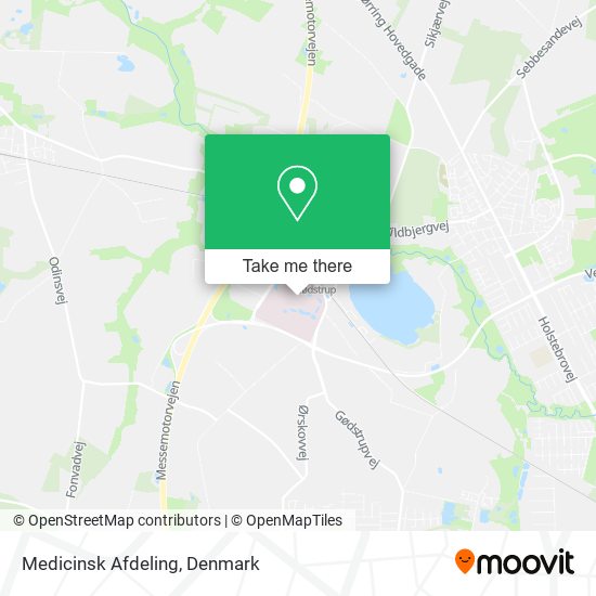 Medicinsk Afdeling map