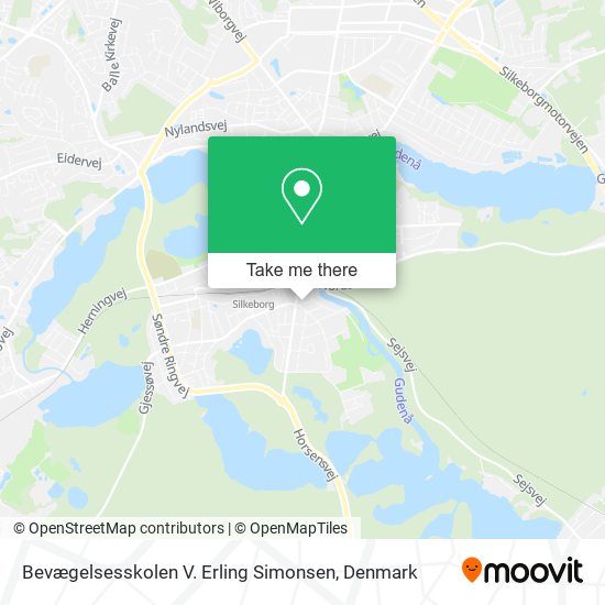 Bevægelsesskolen V. Erling Simonsen map