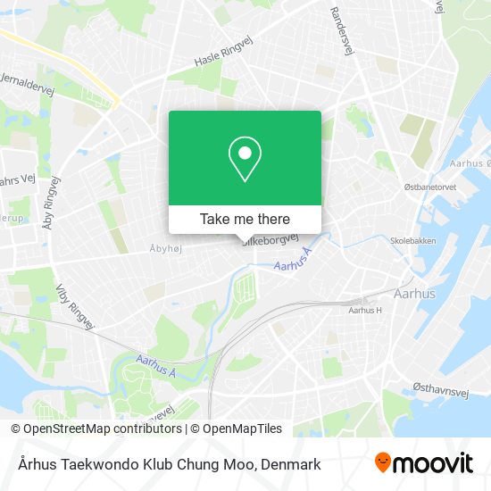 Århus Taekwondo Klub Chung Moo map