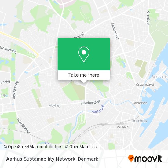 Aarhus Sustainability Network map