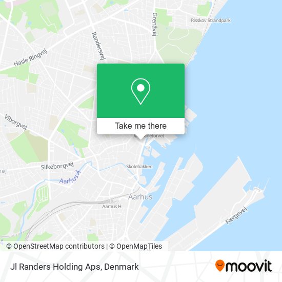 Jl Randers Holding Aps map