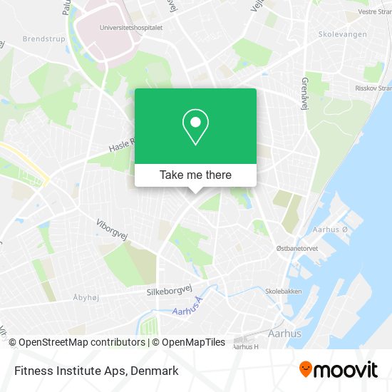 Fitness Institute Aps map