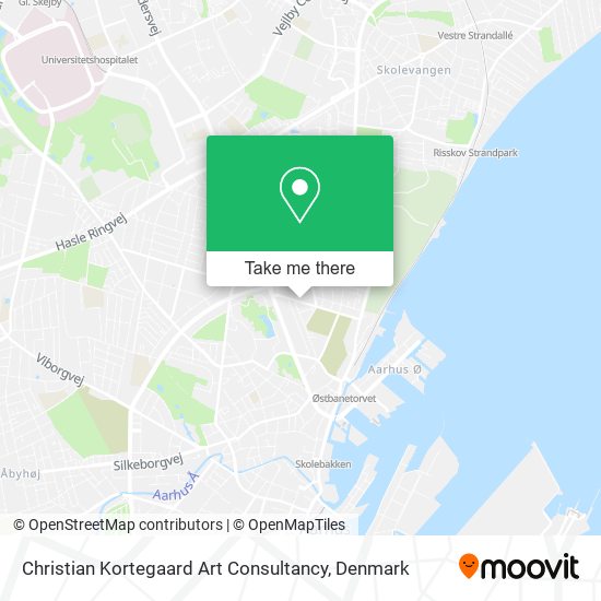 Christian Kortegaard Art Consultancy map