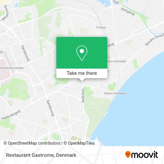 Restaurant Gastrome map