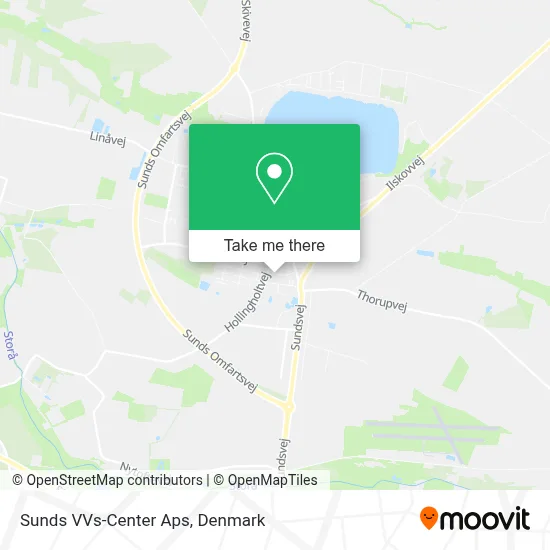 Sunds VVs-Center Aps map