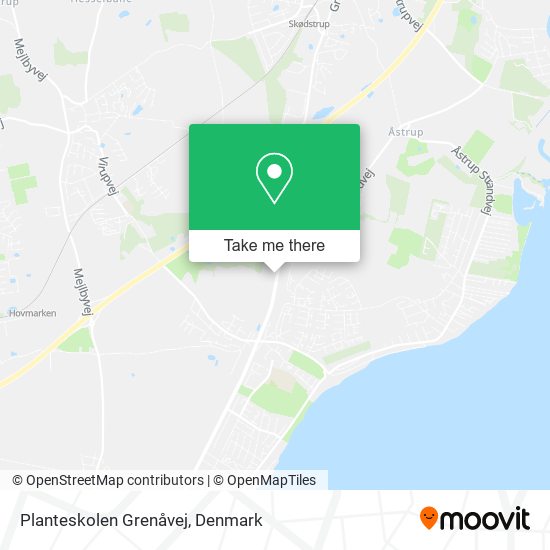 Planteskolen Grenåvej map