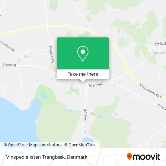 Vinspecialisten Trangbæk map