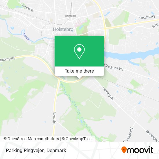 Parking Ringvejen map