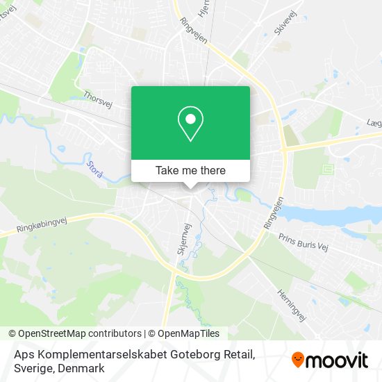 Aps Komplementarselskabet Goteborg Retail, Sverige map