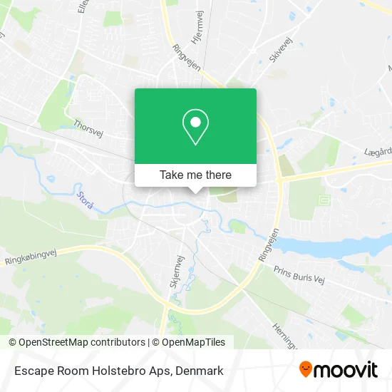 Escape Room Holstebro Aps map