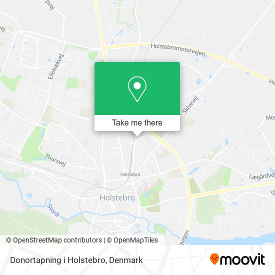 Donortapning i Holstebro map