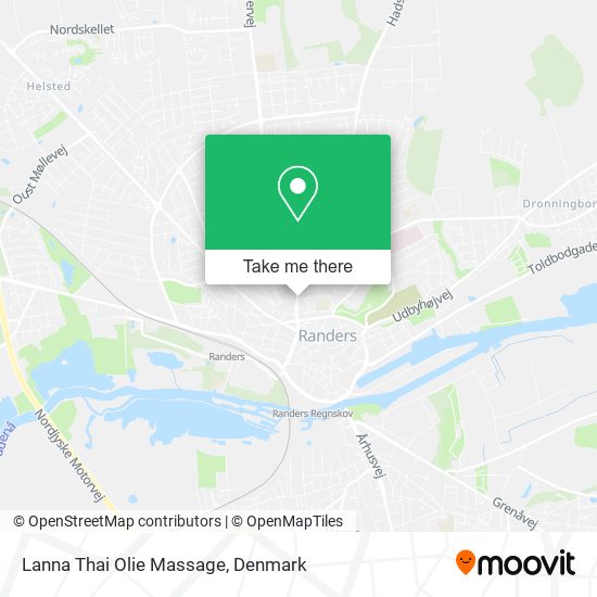 Lanna Thai Olie Massage map