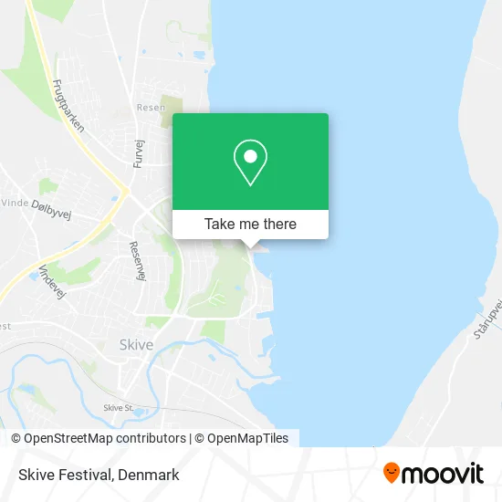 Skive Festival map
