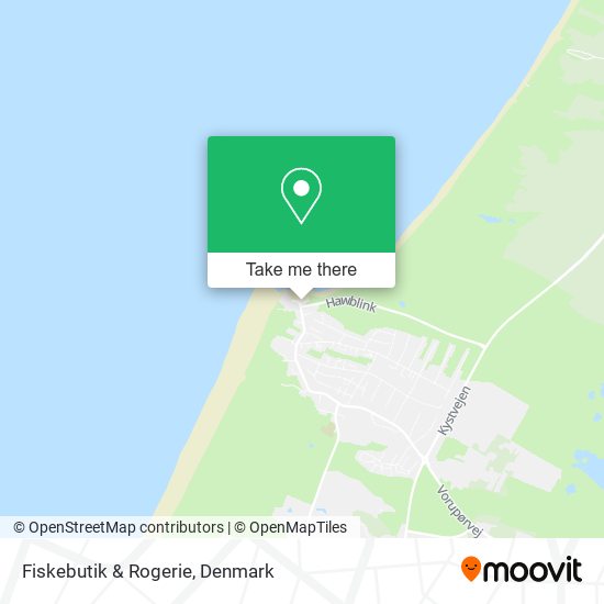 Fiskebutik & Rogerie map