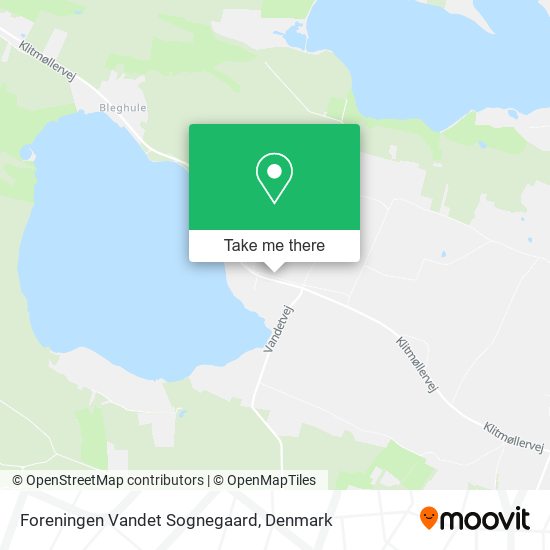 Foreningen Vandet Sognegaard map