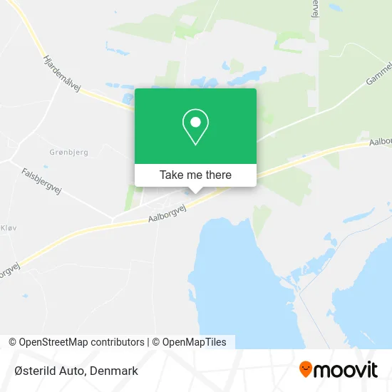 Østerild Auto map