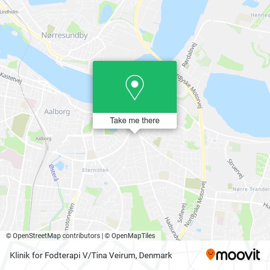 Klinik for Fodterapi V / Tina Veirum map