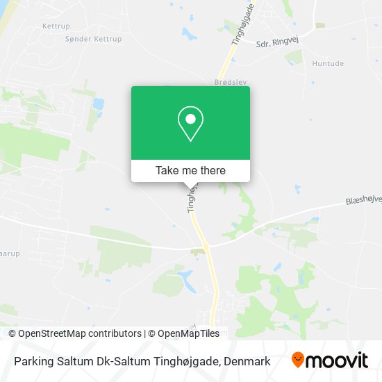 Parking Saltum Dk-Saltum Tinghøjgade map