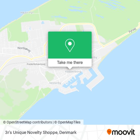 3r's Unique Novelty Shoppe map