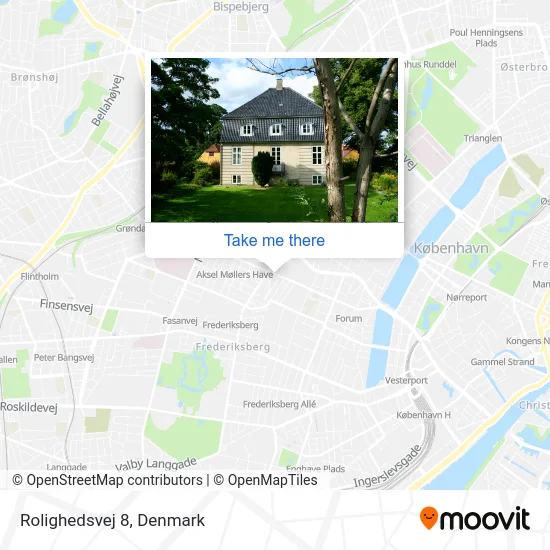 Rolighedsvej 8 map