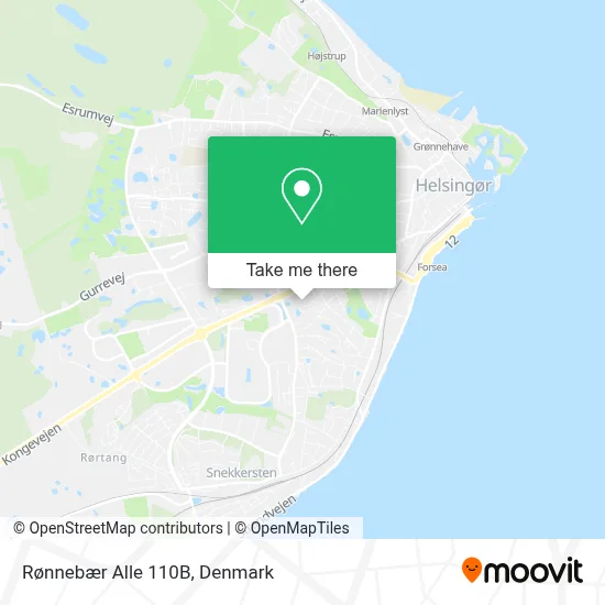Rønnebær Alle 110B map