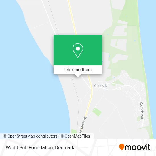 World Sufi Foundation map