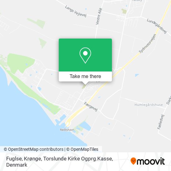 Fuglse, Krønge, Torslunde Kirke Ogprg.Kasse map