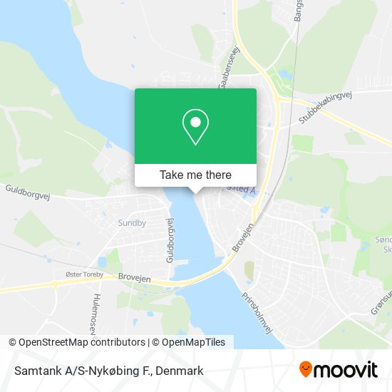 Samtank A/S-Nykøbing F. map