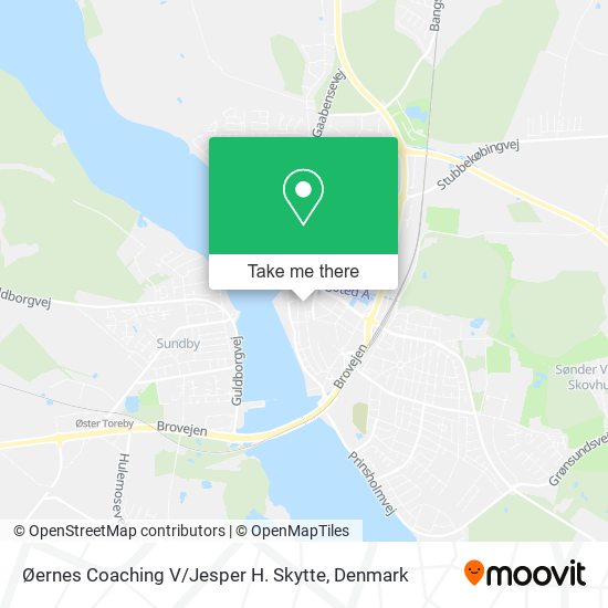 Øernes Coaching V / Jesper H. Skytte map