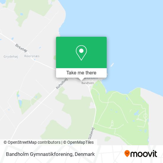 Bandholm Gymnastikforening map