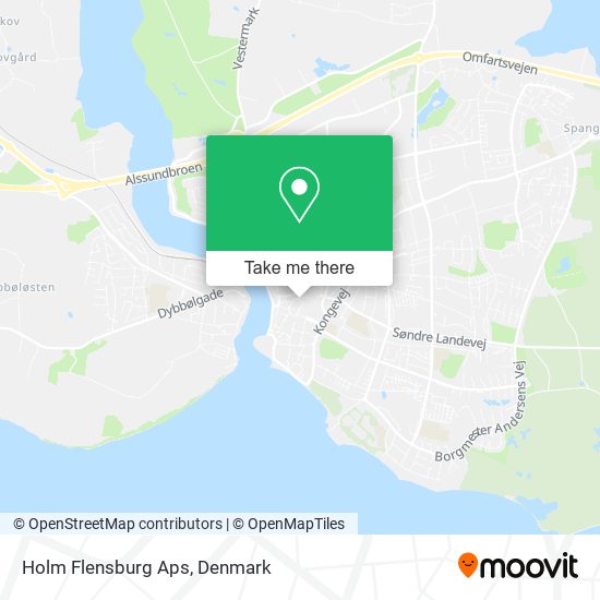 Holm Flensburg Aps map