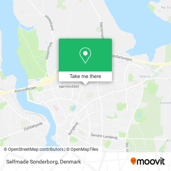 Selfmade Sonderborg map